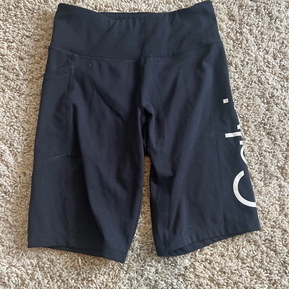 Calvin Klein Black Bike Shorts for Women